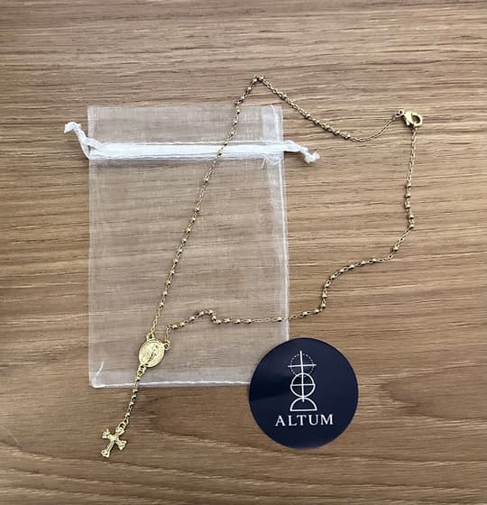 Colar Terço N.S das Graças